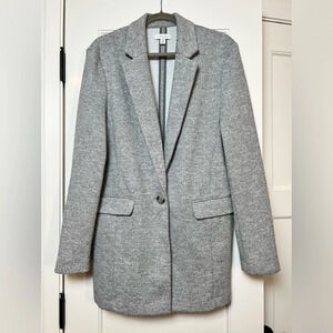 Topshop Oversized Gray Blazer (6)
